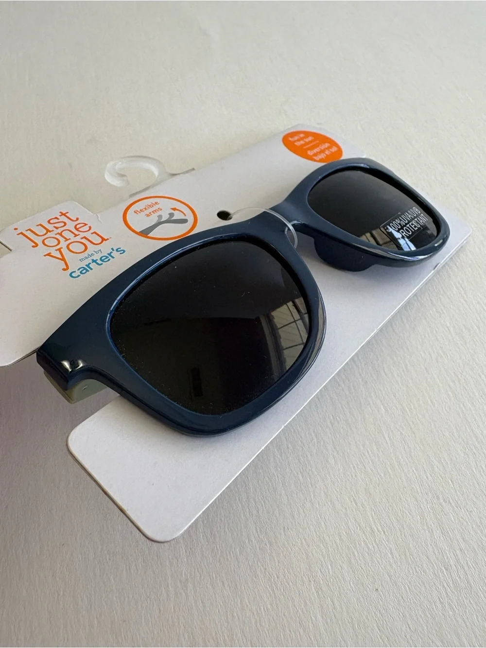 Carters Just One You Baby Toddler Sunglasses Two Toned Blue Green Flexible Arms